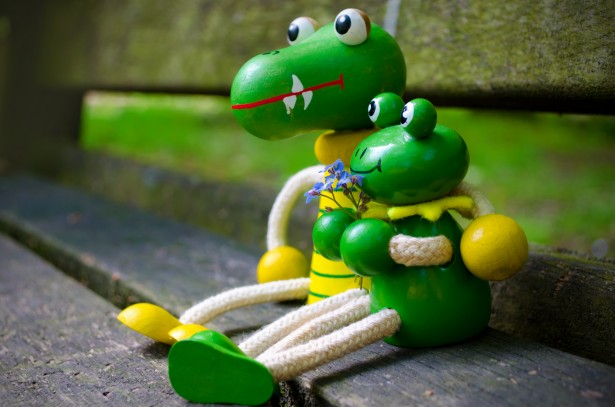 crocodile couple