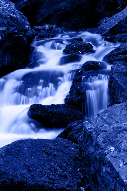 Blue Waterfall - Petr Kratochvil