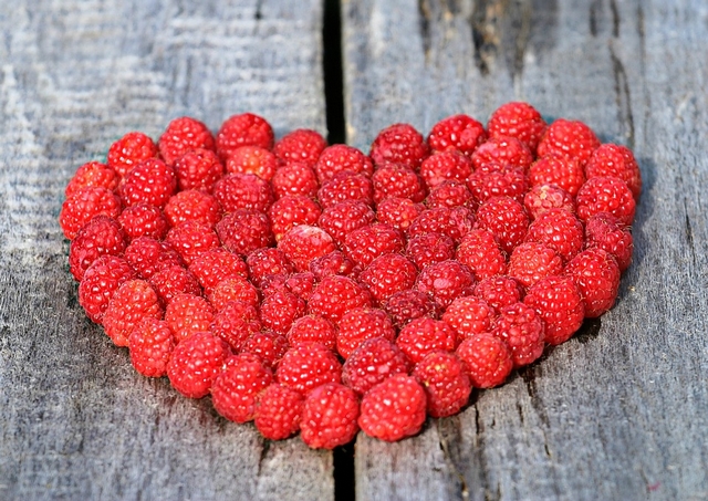 Raspberry Heart