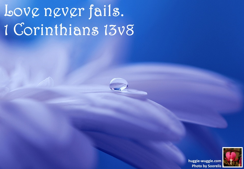 Love never fails
