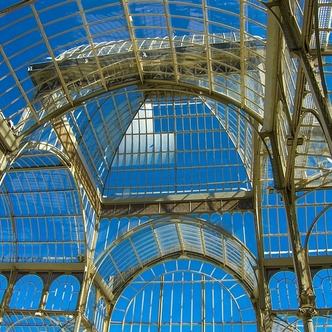 A husband equals..a glass ceiling? Decorative glass ceiling