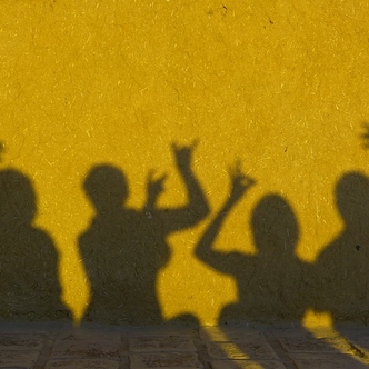 Finding Mr Huggie-Wuggie: The difference between personality and character: Shadow actors