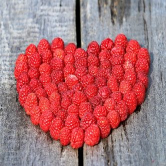 Raspberry Heart