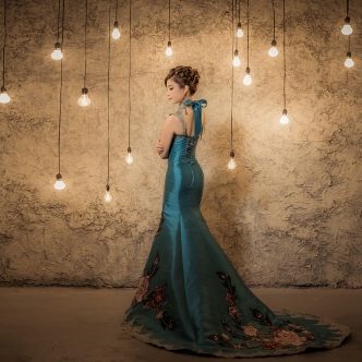 Beautiful Asian bride